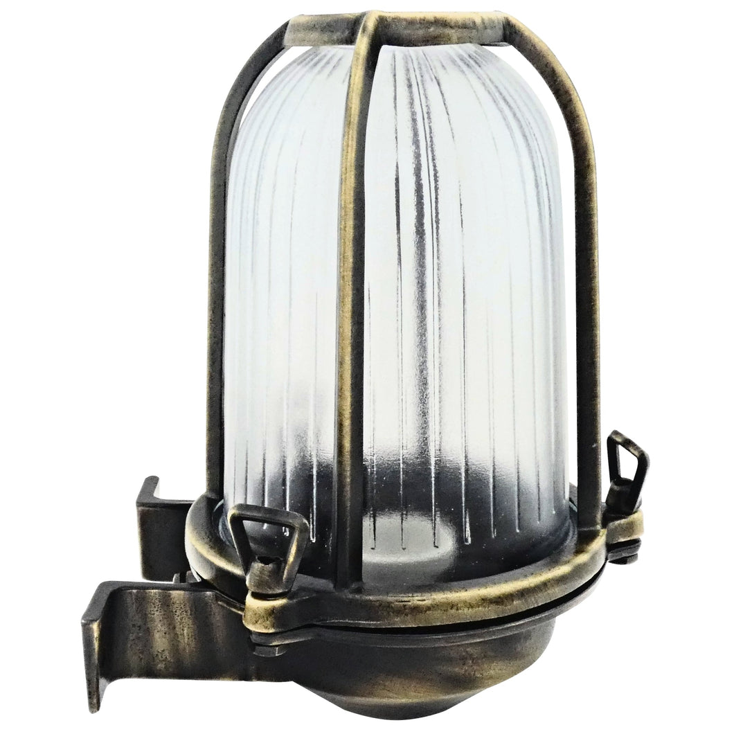 Brootzo FANARI Brass bulkhead outdoor waterproof sconce lamp light Nautical marine boat wall lamp Industrial vintage light