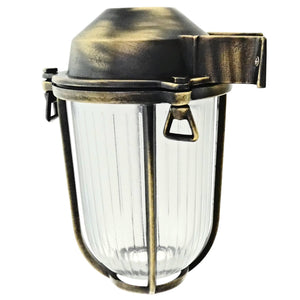 Brootzo FANARI Brass bulkhead outdoor waterproof sconce lamp light Nautical marine boat wall lamp Industrial vintage light