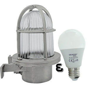 Brootzo Fos 10W LED Brass Bulkhead Outdoor Waterproof lamp Light Nautical Marine Wall lamp Industrial Vintage Light