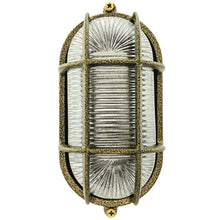 Load image into Gallery viewer, bulkhead-light lamp outdoor garden wall art aluminium outside metal ornaments industrial antique nickel silver pewter vintage bathroom nautical marine porch waterproof post round oval lantern deckhead sconce bathroom LED ceiling indoor downlight garden
