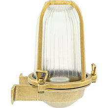 Load image into Gallery viewer, Brootzo FANARI Brass bulkhead outdoor waterproof sconce lamp light Nautical marine boat wall lamp Industrial vintage light
