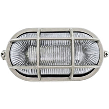 Load image into Gallery viewer, bulkhead-light lamp outdoor garden wall art brass outside metal ornaments industrial antique nickel silver pewter vintage bathroom nautical marine porch waterproof post round oval lantern deckhead sconce bathroom LED ceiling indoor downlight garden
