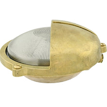 Load image into Gallery viewer, Brootzo Orbis 10W LED Brass Bulkhead Round Outdoor Waterproof lamp Light Nautical Marine Wall lamp Industrial Vintage Light
