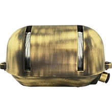 Load image into Gallery viewer, Sparta Brass Bulkhead Oval Outdoor Waterproof lamp Light Nautical Marine Wall lamp Industrial Vintage Light

